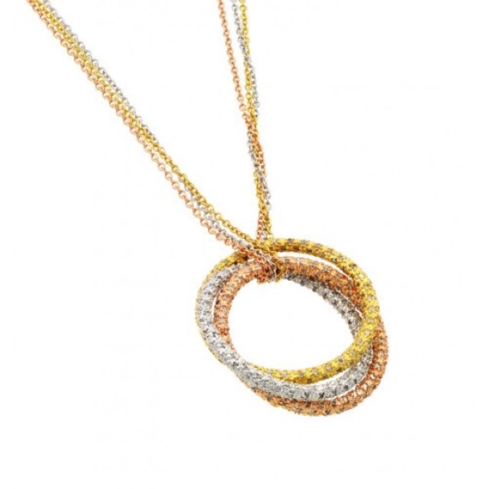 Sterling Silver Gold Plated Necklace